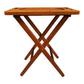 Cutting table in solid teak, from ESA teak Denmark, 1960-1970.
