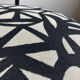 Banc en tissu Pierre Frey