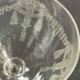 8 Guilloché stemware – Art Nouveau