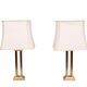 Form Leuchten Hollywood Brass Table lamps 1970s Germany