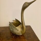 Vase canard en bronze