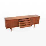 Danish teak sideboard by Henry W. Klein for Bramin, Denmark, 1960s