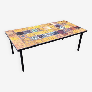 Tiled coffee table