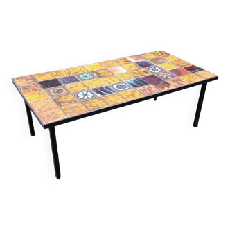 Tiled coffee table