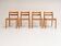 Set of 4 model 84 chairs by Niels Otto Møller, 1960s