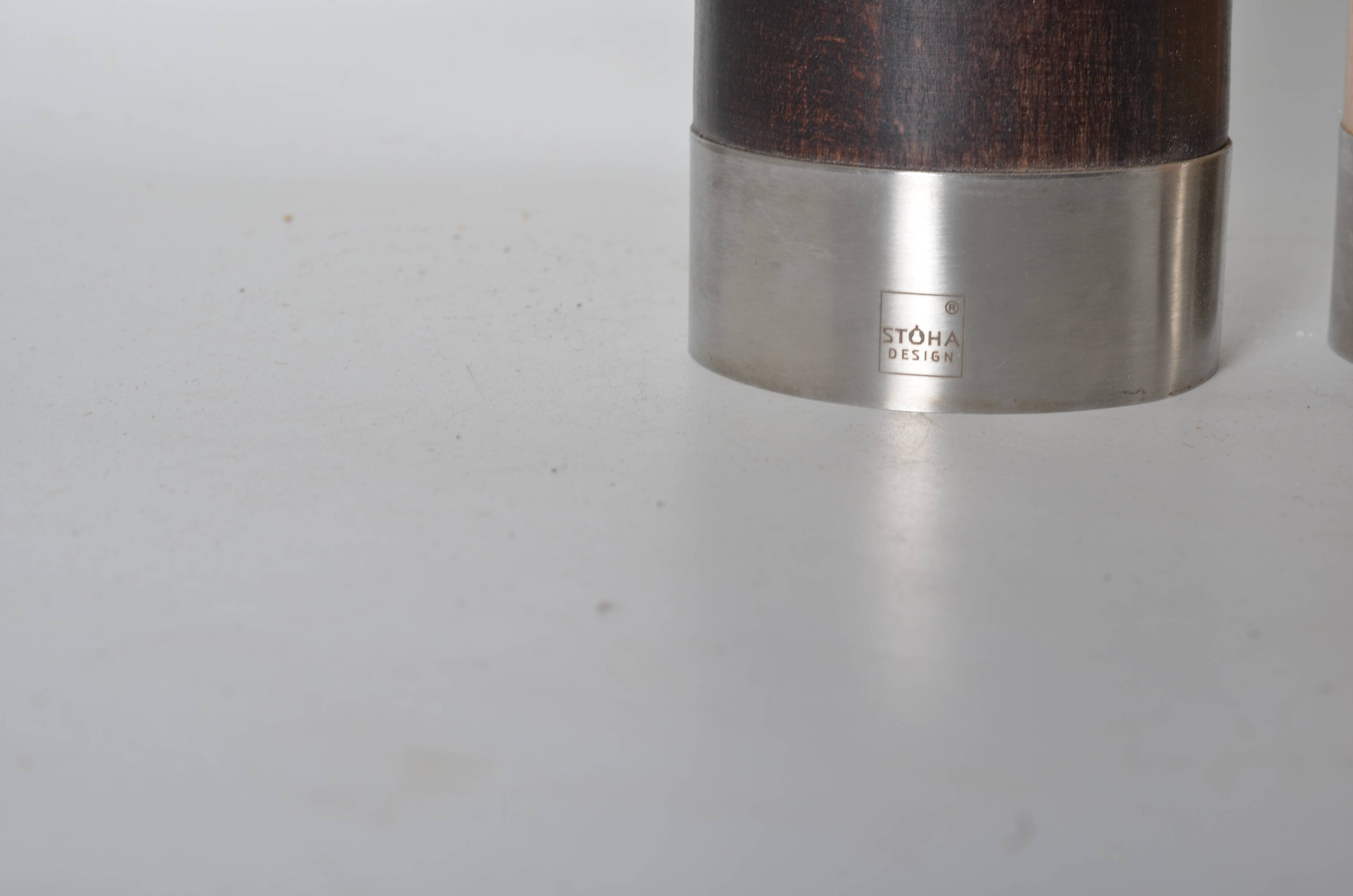 Stoha Design salt and pepper mill duo