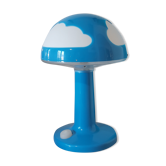 Lampe ikea Skojig bleue