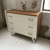 White vintage chest of drawers
