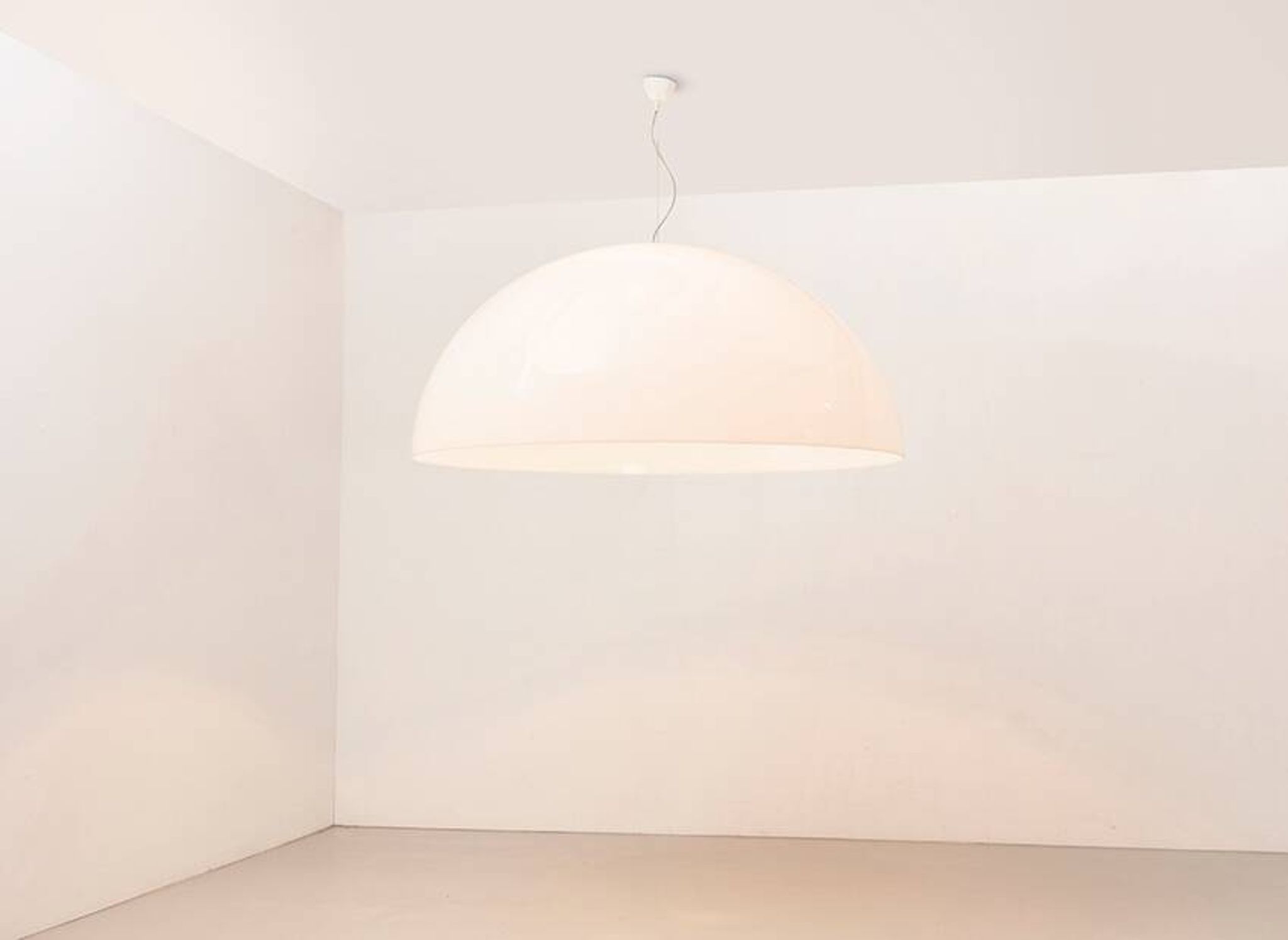 Vico Magistretti Sonora 493 Pendant XXL for Oluce Italy 1976