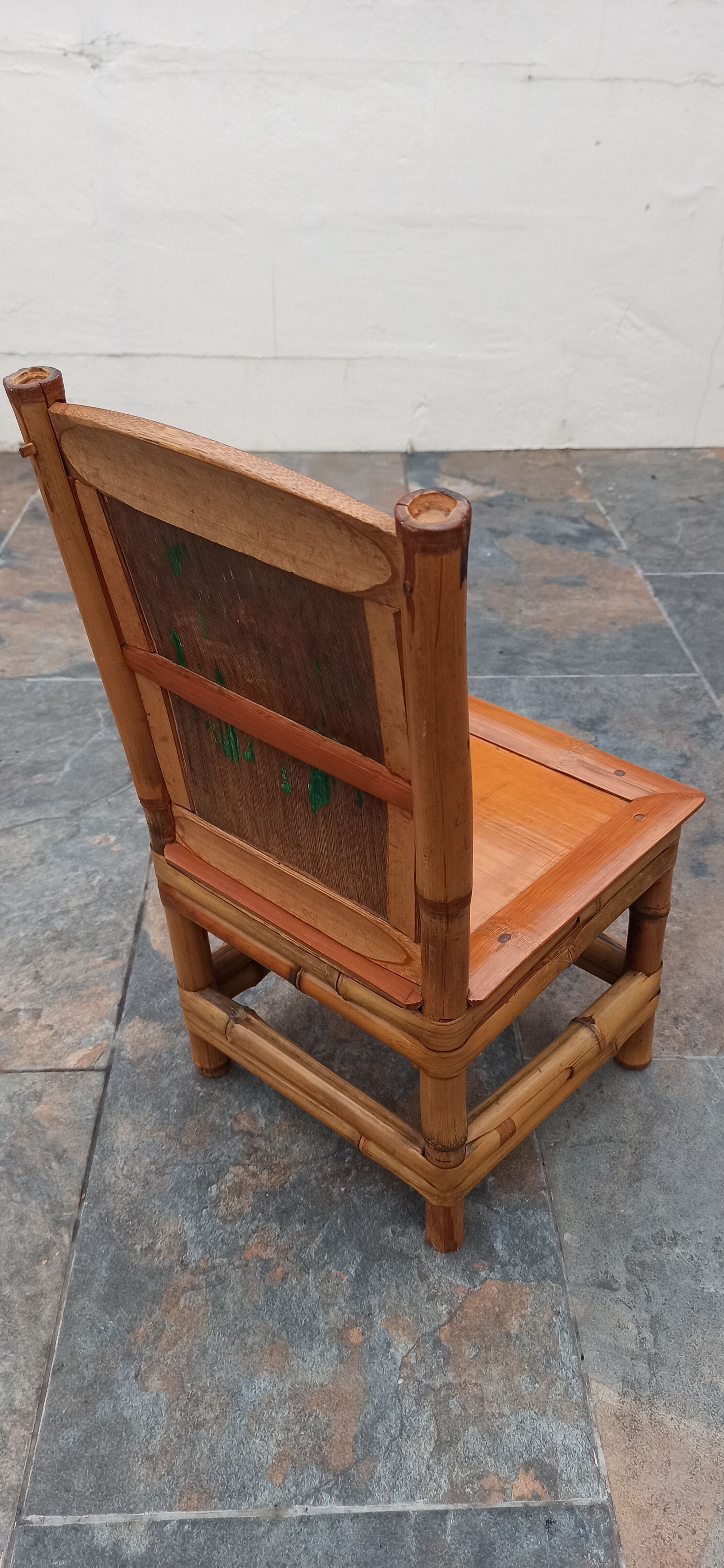 Vintage bamboo chair