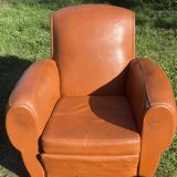 pair of leather clubs