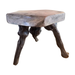 tabouret bas brutaliste