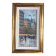 A. martini, active 20th century. the grand boulevards. oil on canvas.