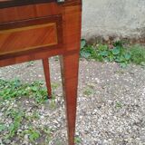 Bureau secrétaire ancien en marqueterie style Louis XVI