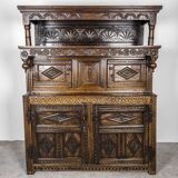 Charles II Oak Plaque, 1684, Set of 3