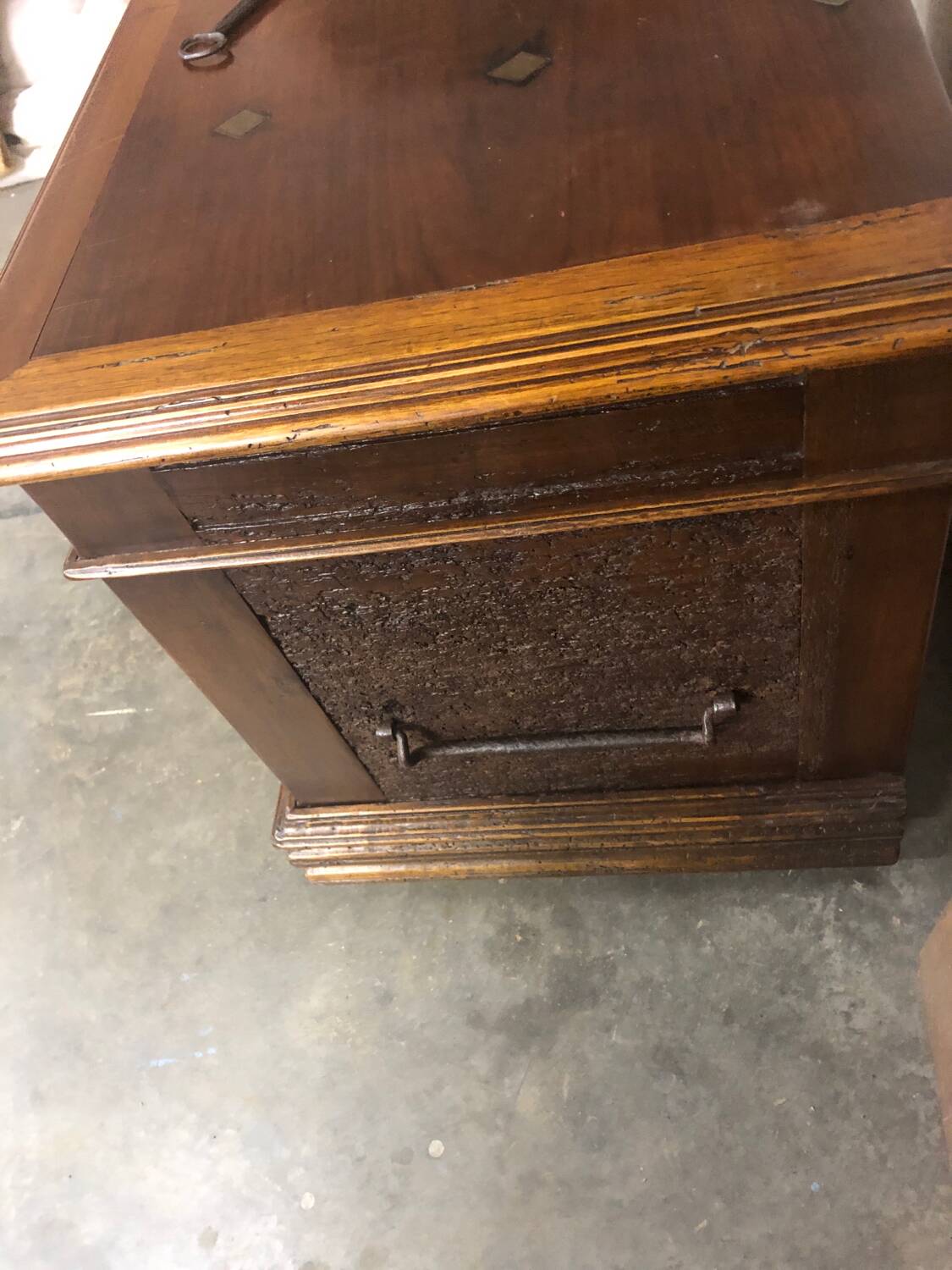 Chest from the late 17th century