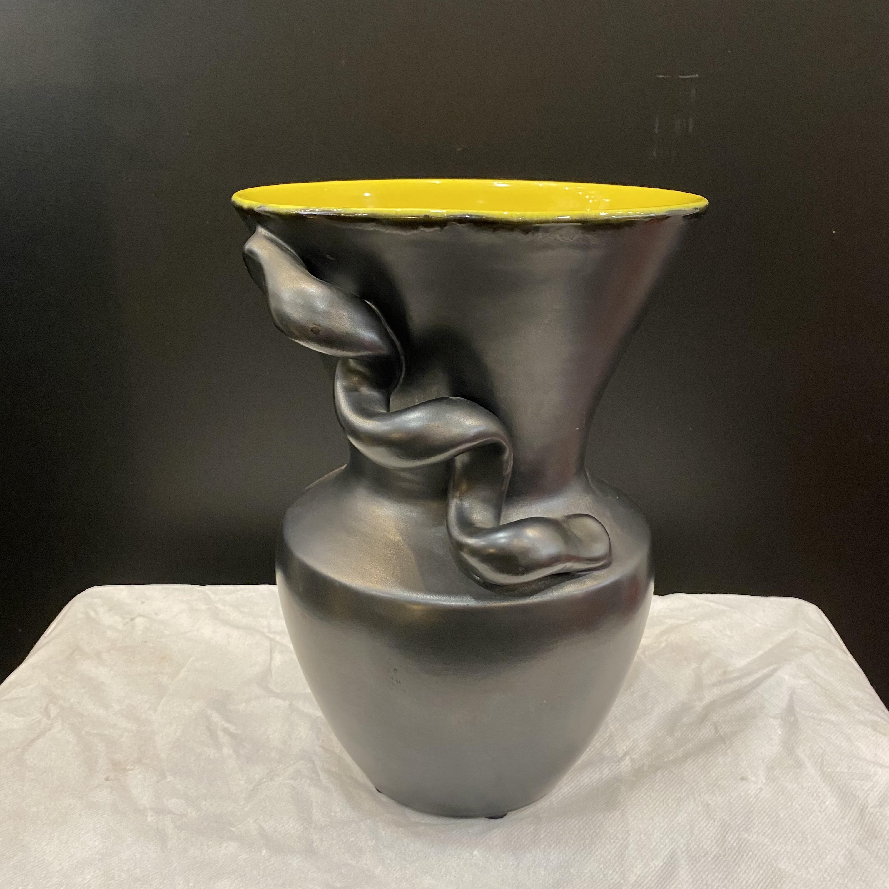 Vase/cache pot in cermal Vallauris
