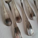 12 Fourchettes en métal argenté Boulenger Couverts de table