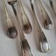 12 silver-plated metal forks Boulenger table cutlery