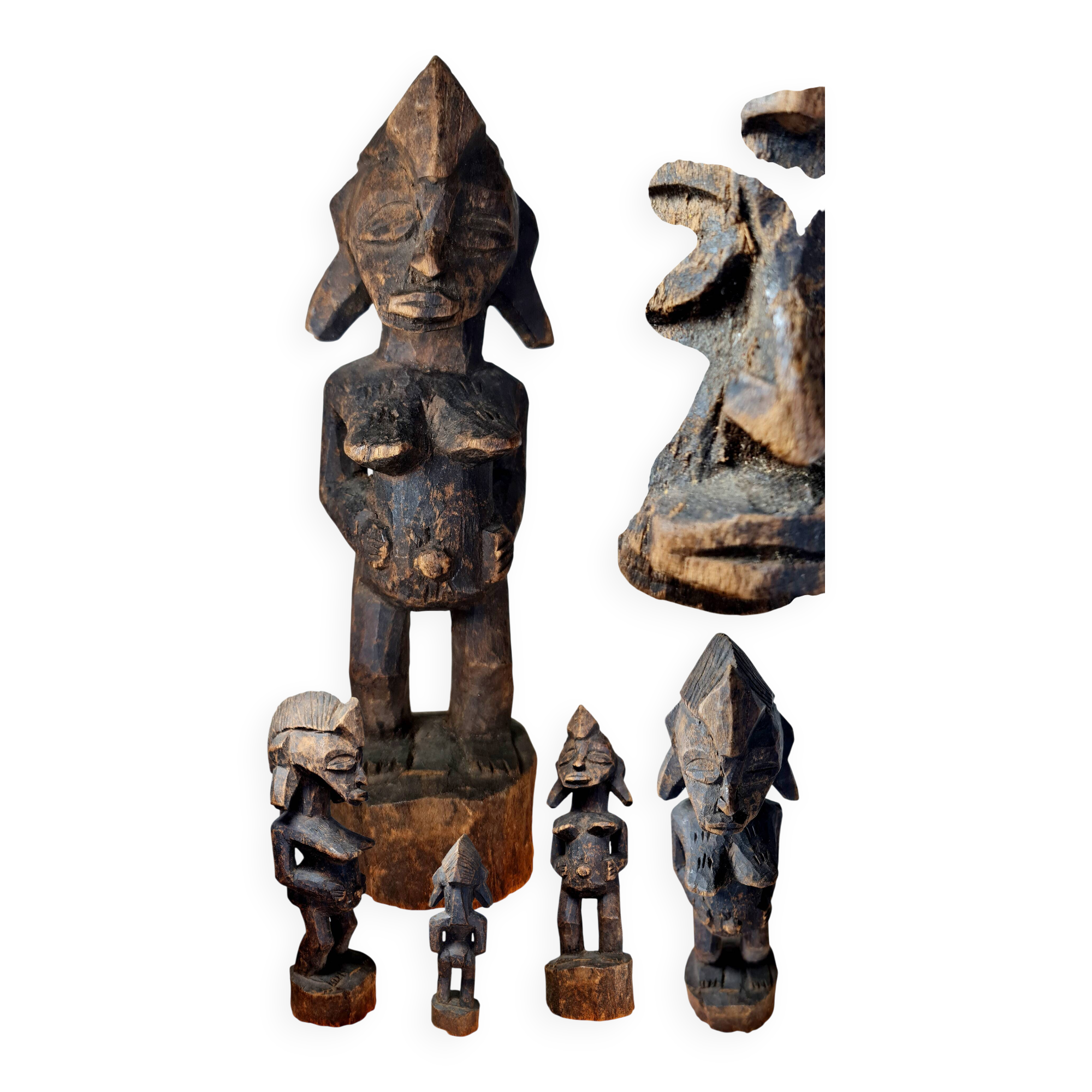 Senufo statuette, height: 29 cm