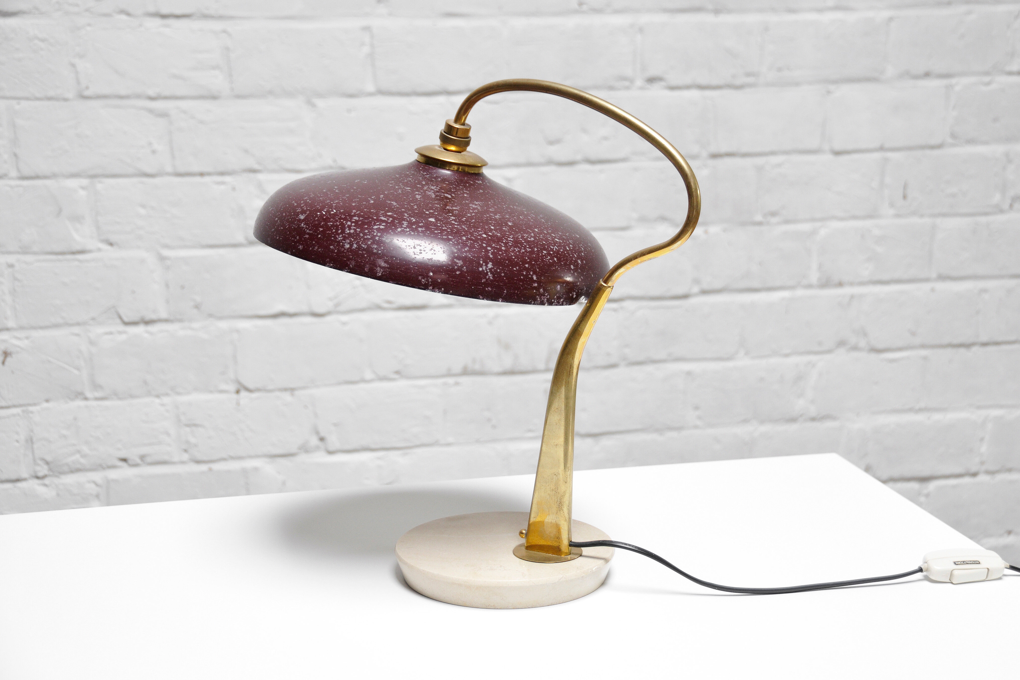 Table lamp by Giuseppe Ostuni for Oluce, 1950