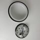 VINTAGE SPACE-AGE OPALINE CEILING LIGHT "WILA"