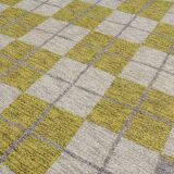 Scandinavian 20th century modern flat weave rug, 234 X 157 cm (92 X 62 in)