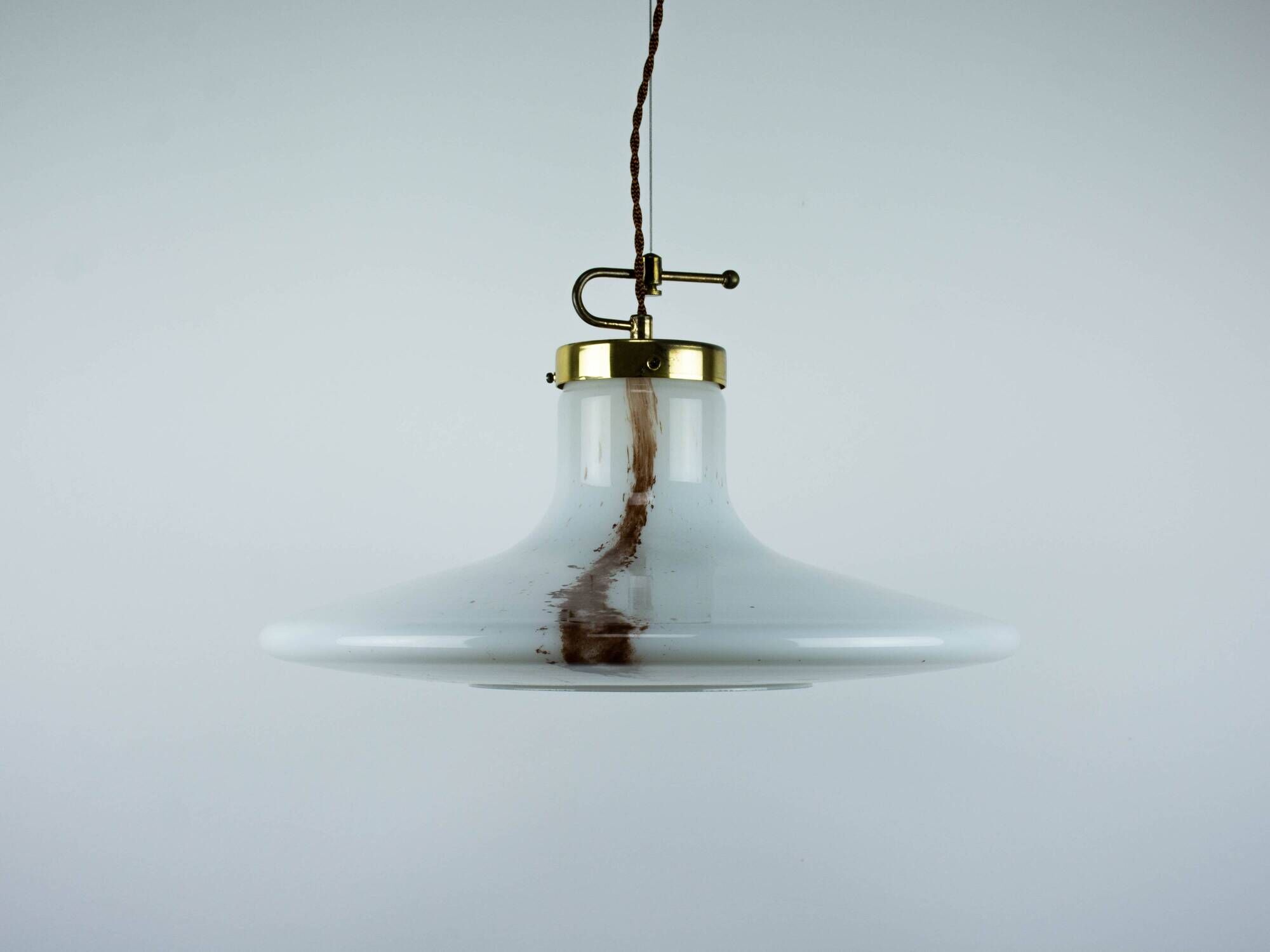 Space age Peill & Putzler like Glass Pendant
