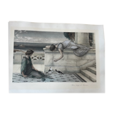 Henry Ryland lithograph