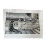 Henry Ryland lithograph