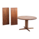 Vintage dining table. Scandinavian style with two extensions, France 60s.