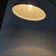 Lampe vintage 1970 d'architecte Ledu gris perle bureau - 80cm