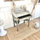 Coiffeuse ancienne plateau marbre 