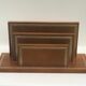 Leather letter holder