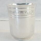 Timbale Christofle in silver metal model Villeroy