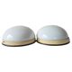 Pair of Midcentury Wall or Ceiling Lamps, Flush Mount, 1950s