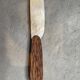 Mother-of-pearl and wood knife