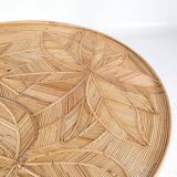 Rattan coffee table