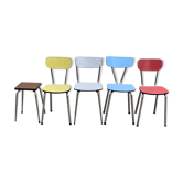 Mismatched Formica chairs