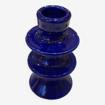 Majorelle lot dark blue candle holder