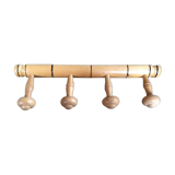 Bamboo coat rack