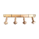 Bamboo coat rack