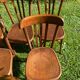Set of 6 chairs bistro Fischel early XX century