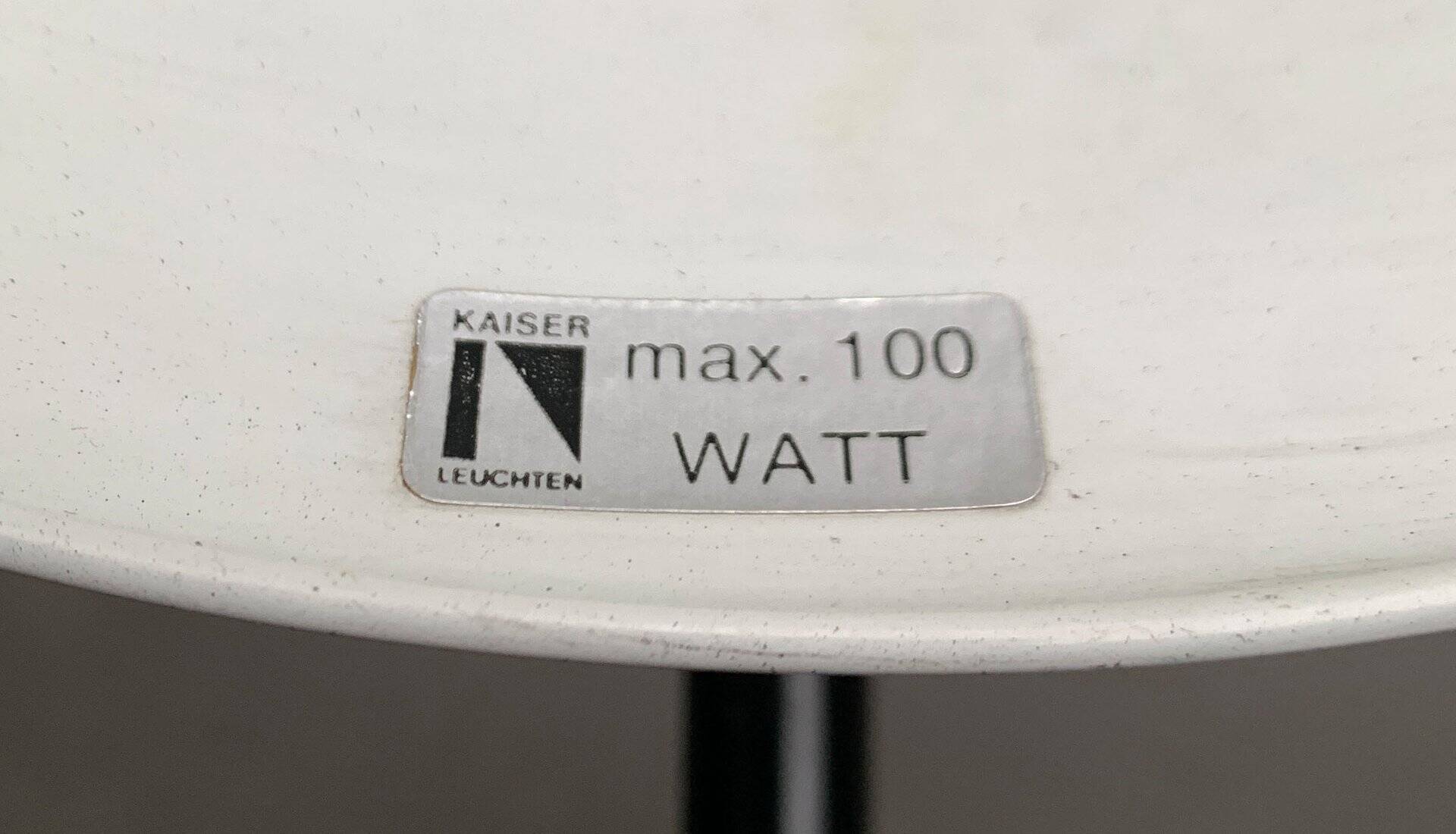 German table lamp mid-century 6556 by Christian Dell for Kaiser Idell, 1960s