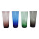 4 verres à eau ou à limonade