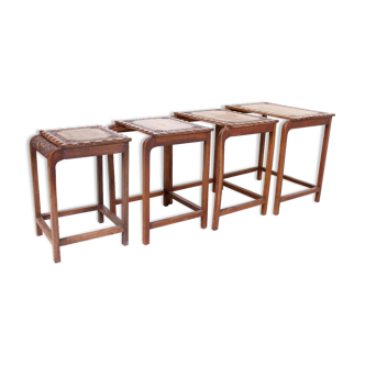 Vintage nesting tables