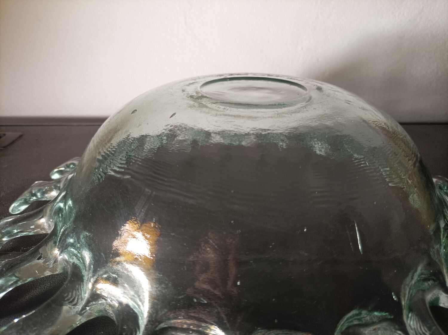 Vintage design glass cup