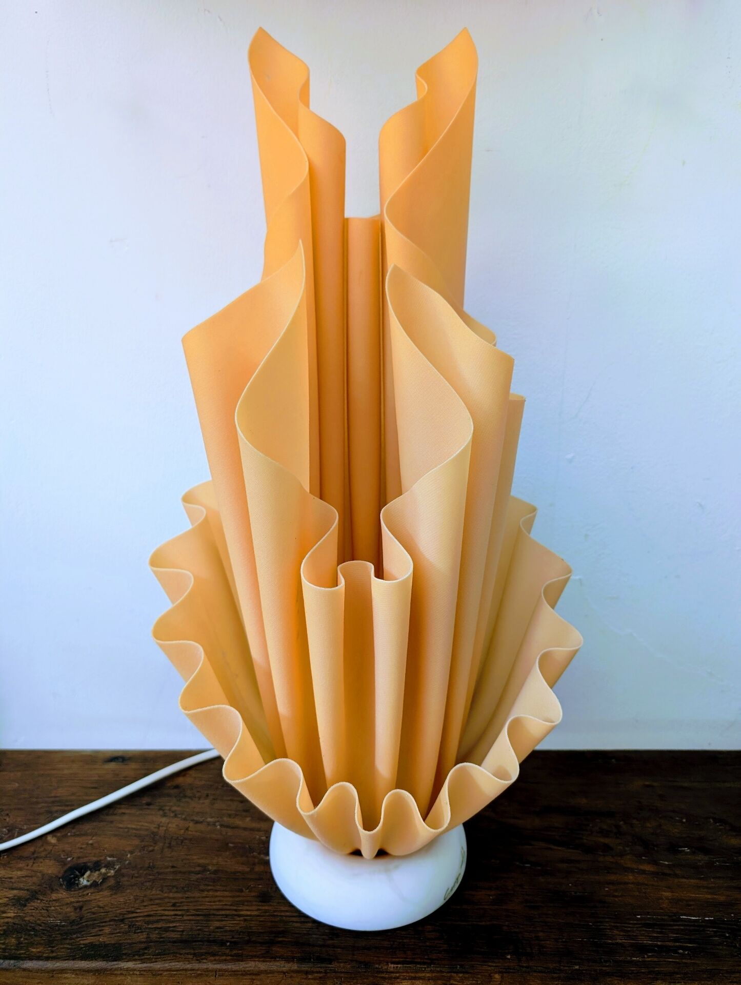 "Corolle" lamp by Georgia Jacob, France, 1970s.