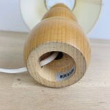 Vintage wooden abacus lamp