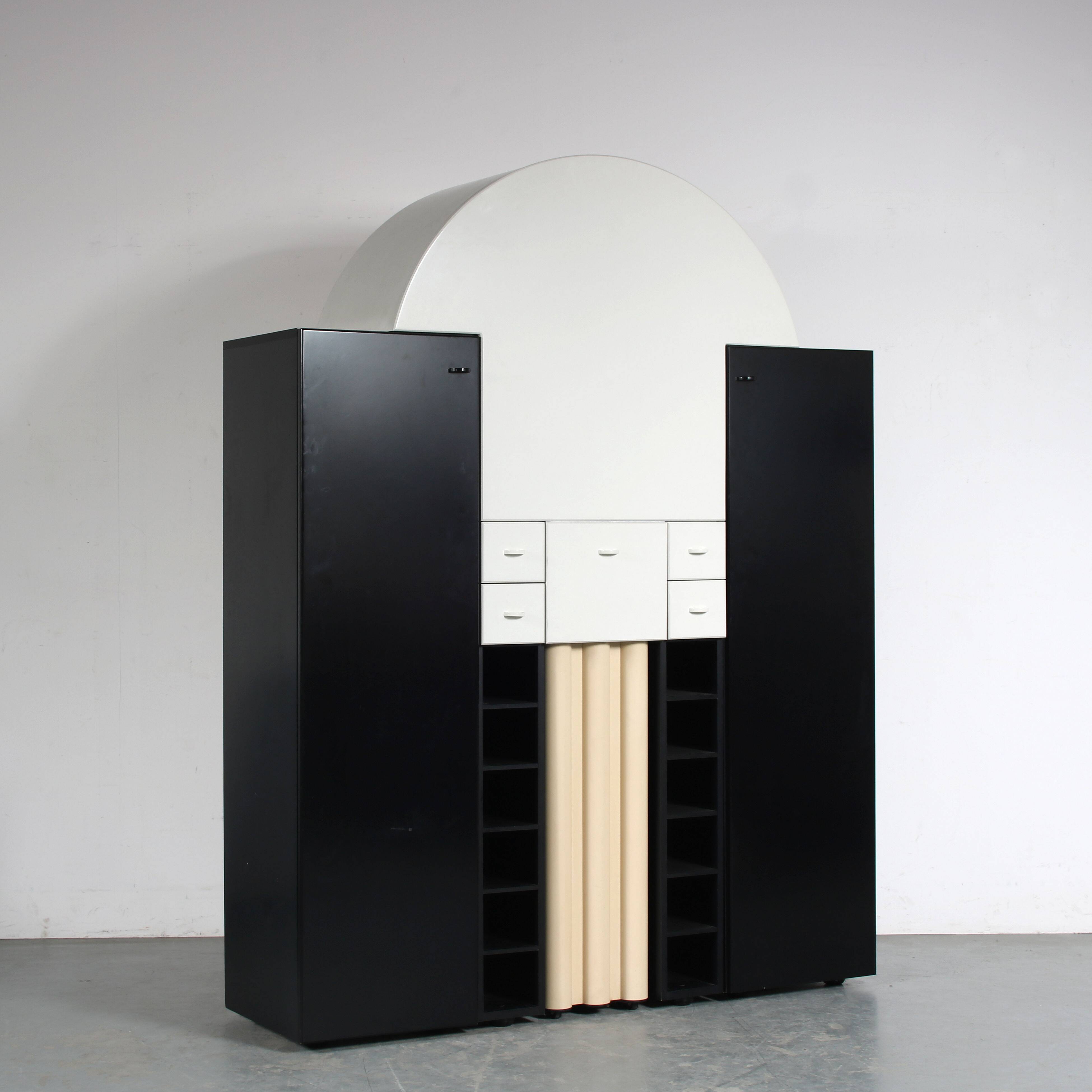 Peter Maly “Duo” Cabinet for Interlübke, Germany 1980